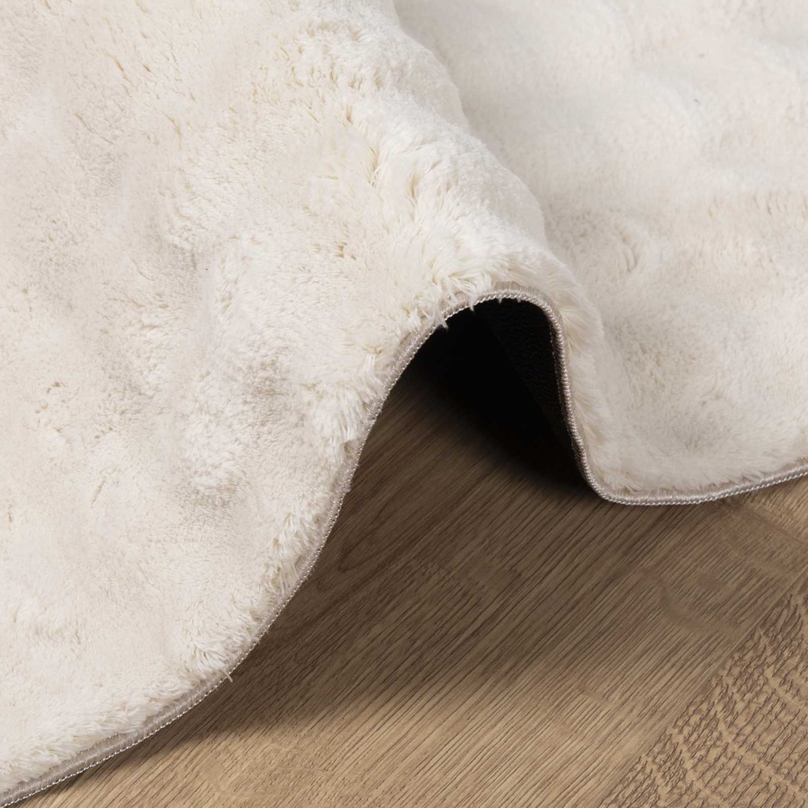 Vloerkleden Rechthoekig SIROLO Beige 150 x 80 cm Polyester is nu te koop bij PeponiXL, paradijselijk wonen!