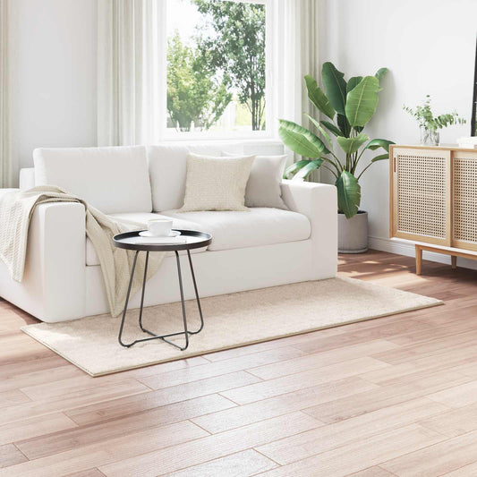 Vloerkleden Rechthoekig SIROLO Beige 150 x 80 cm Polyester is nu te koop bij PeponiXL, paradijselijk wonen!