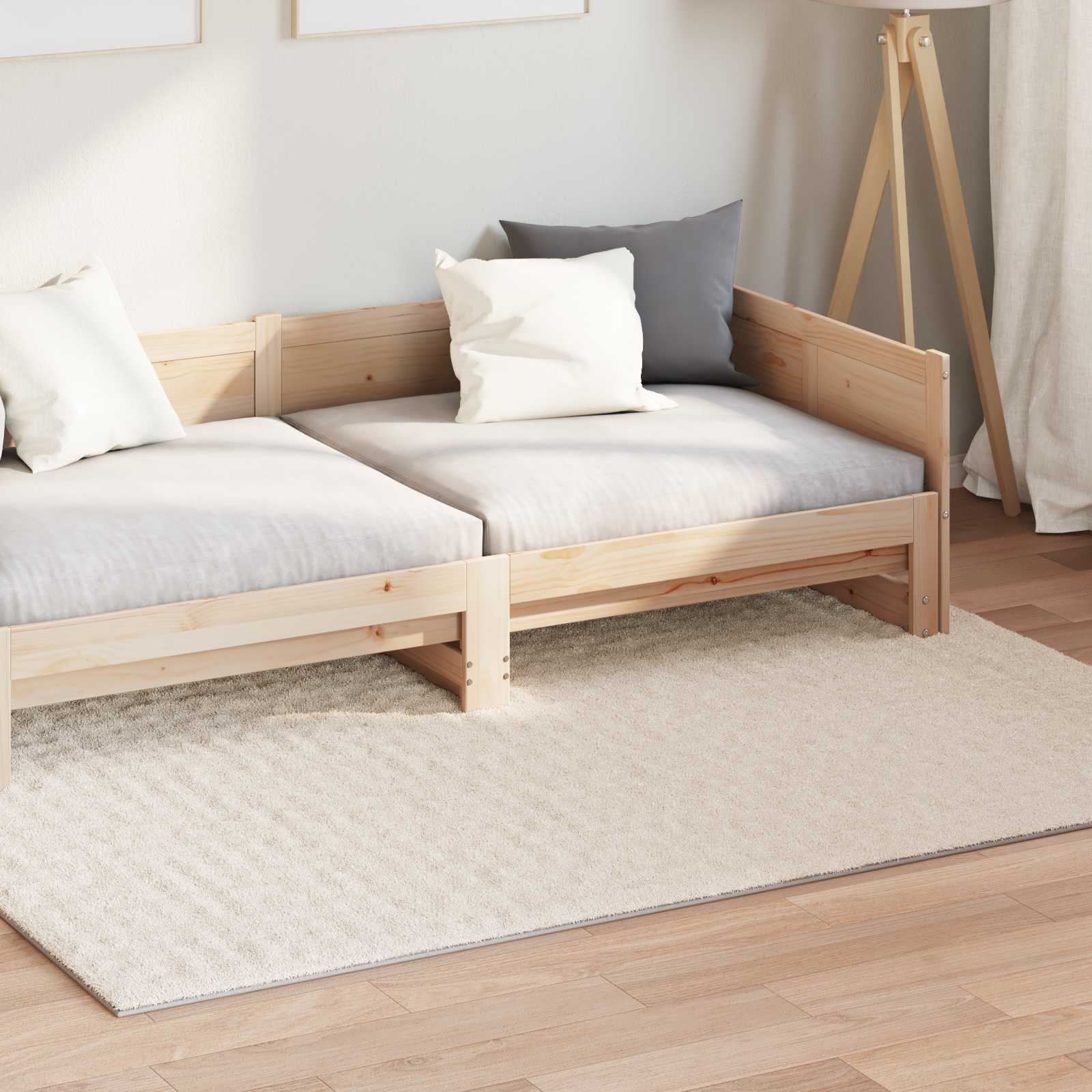 Vloerkleden Rechthoekig SIROLO Beige 170 x 120 cm Polyester is nu te koop bij PeponiXL, paradijselijk wonen!