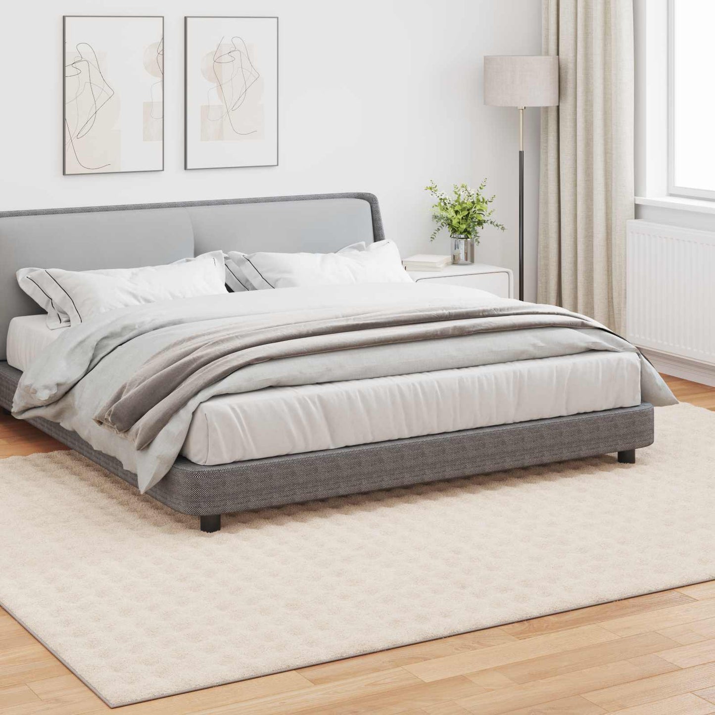 Vloerkleden Rechthoekig SIROLO Beige 340 x 240 cm Polyester is nu te koop bij PeponiXL, paradijselijk wonen!