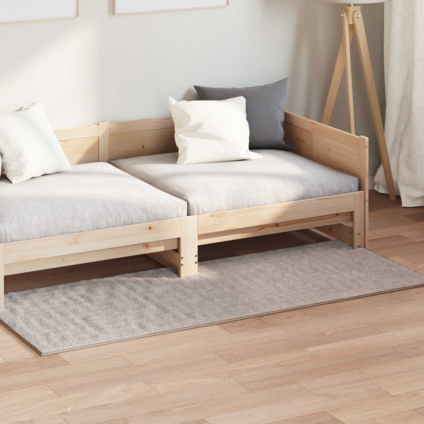 Vloerkleden Rechthoekig SIROLO Zand 150 x 80 cm Polyester is nu te koop bij PeponiXL, paradijselijk wonen!