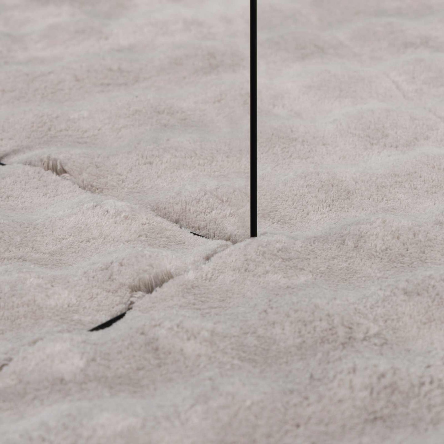 Vloerkleden Vierkant SIROLO Zand 200 x 200 cm Polyester is nu te koop bij PeponiXL, paradijselijk wonen!