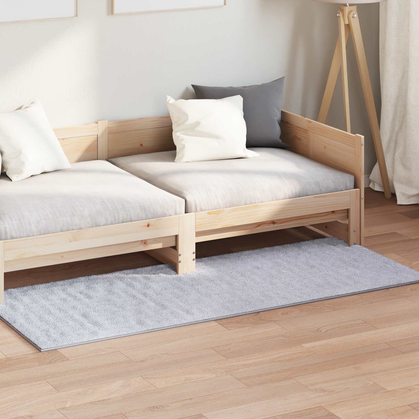 Vloerkleden Rechthoekig SIROLO Grijs 200 x 80 cm Polyester is nu te koop bij PeponiXL, paradijselijk wonen!