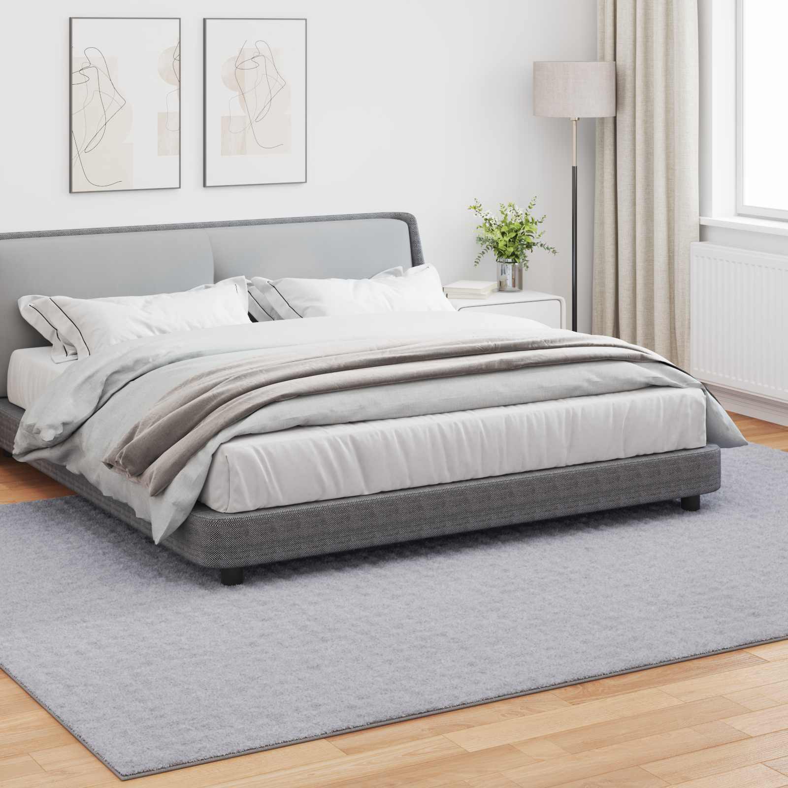 Vloerkleden Rechthoekig SIROLO Grijs 280 x 200 cm Polyester is nu te koop bij PeponiXL, paradijselijk wonen!
