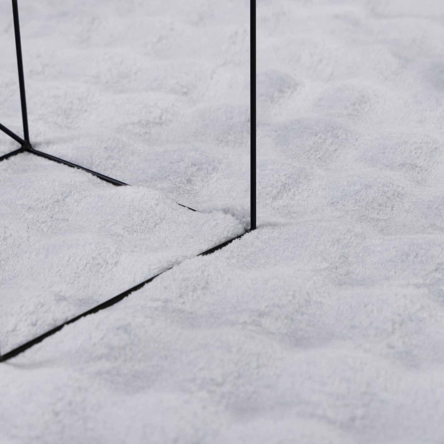 Vloerkleden Vierkant SIROLO Grijs 120 x 120 cm Polyester is nu te koop bij PeponiXL, paradijselijk wonen!