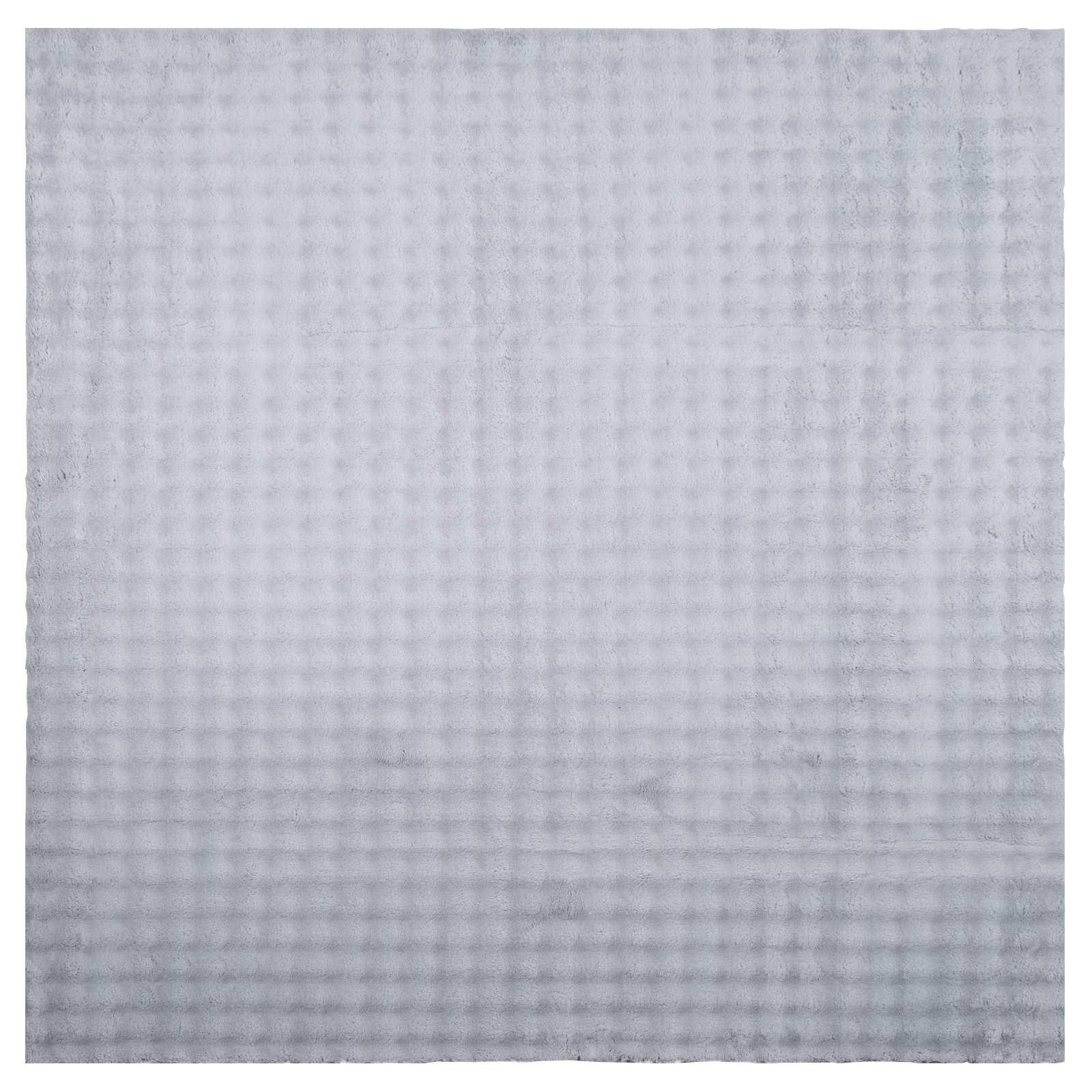Vloerkleden Vierkant SIROLO Grijs 240 x 240 cm Polyester is nu te koop bij PeponiXL, paradijselijk wonen!
