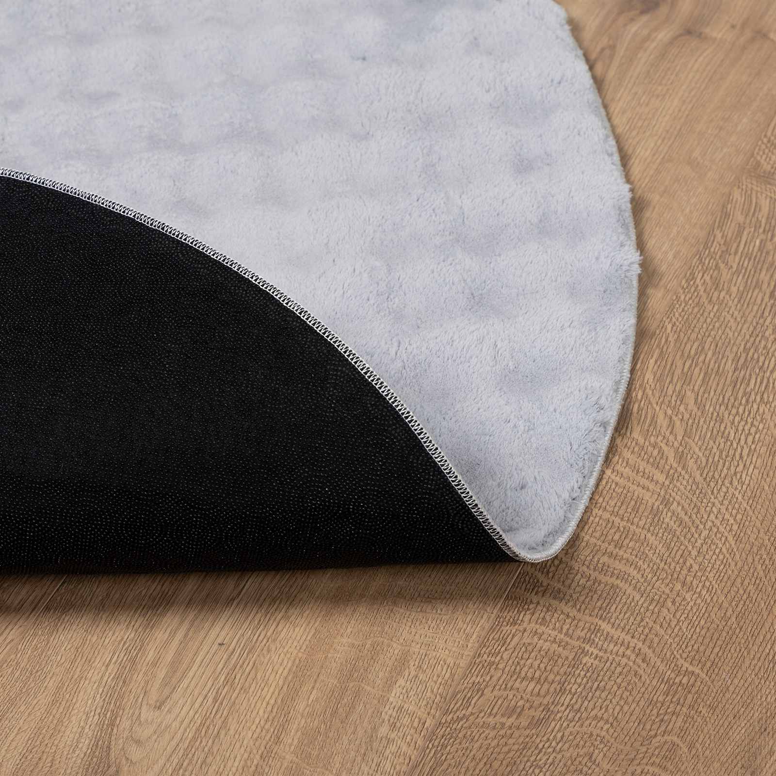 Vloerkleden Rond SIROLO Grijs Ø 160 CM Polyester is nu te koop bij PeponiXL, paradijselijk wonen!