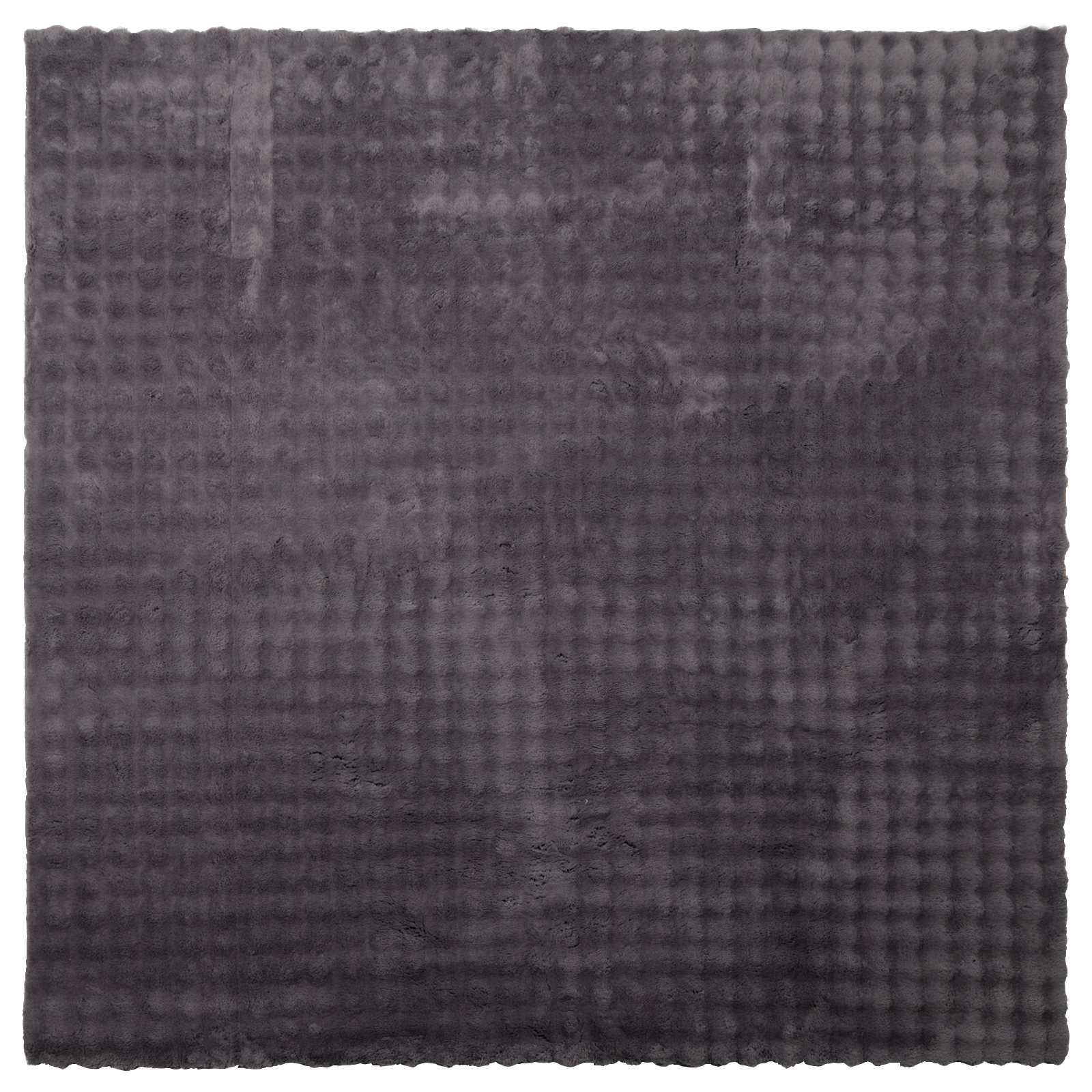 Vloerkleden Vierkant SIROLO Antraciet 200 x 200 cm Polyester is nu te koop bij PeponiXL, paradijselijk wonen!