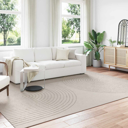 Vloerkleden Rechthoekig GALATI Crème 340 x 240 cm Polyester is nu te koop bij PeponiXL, paradijselijk wonen!