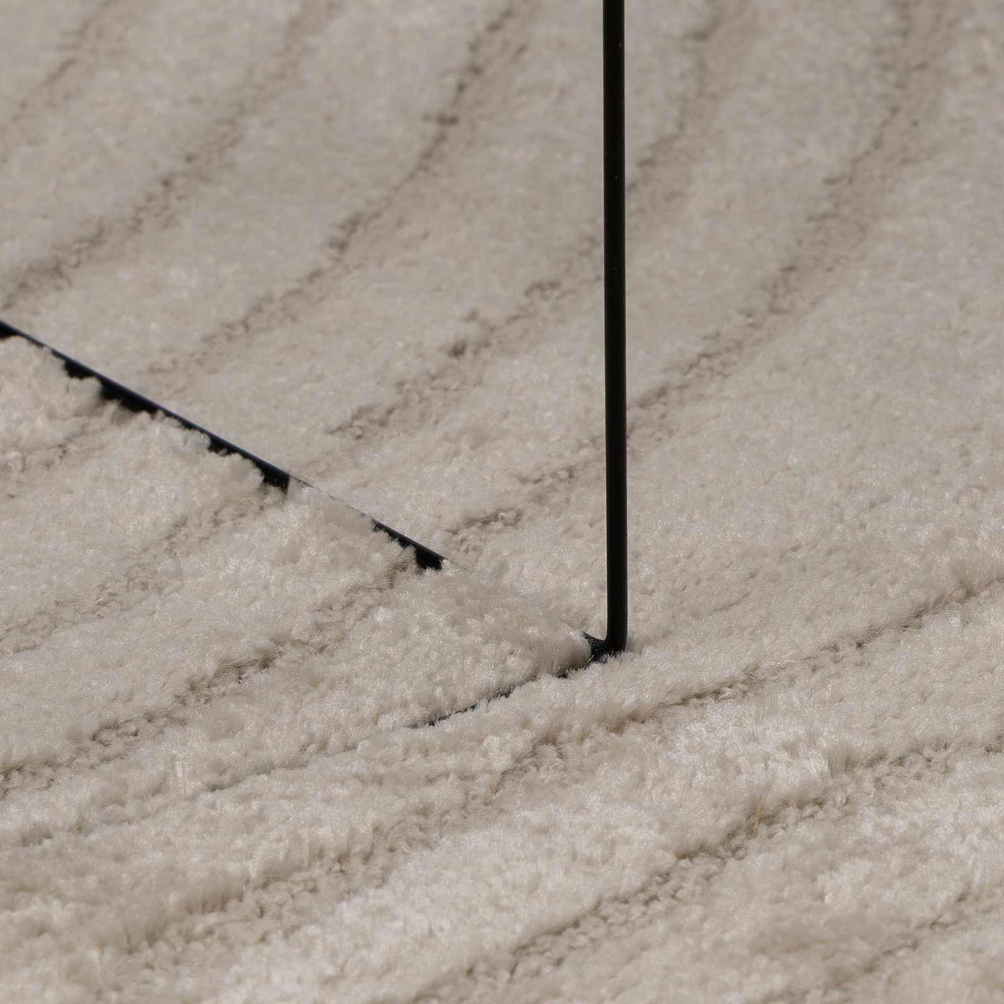 Vloerkleden Rechthoekig GALATI Beige 150 x 80 cm Polyester is nu te koop bij PeponiXL, paradijselijk wonen!