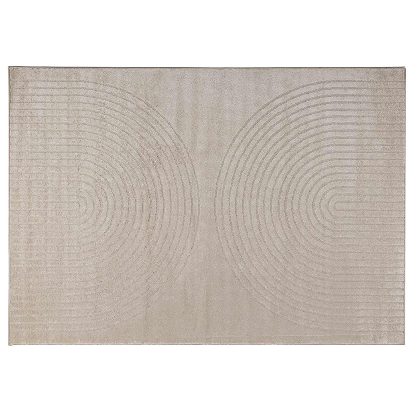 Vloerkleden Rechthoekig GALATI Beige 200 x 140 cm Polyester is nu te koop bij PeponiXL, paradijselijk wonen!
