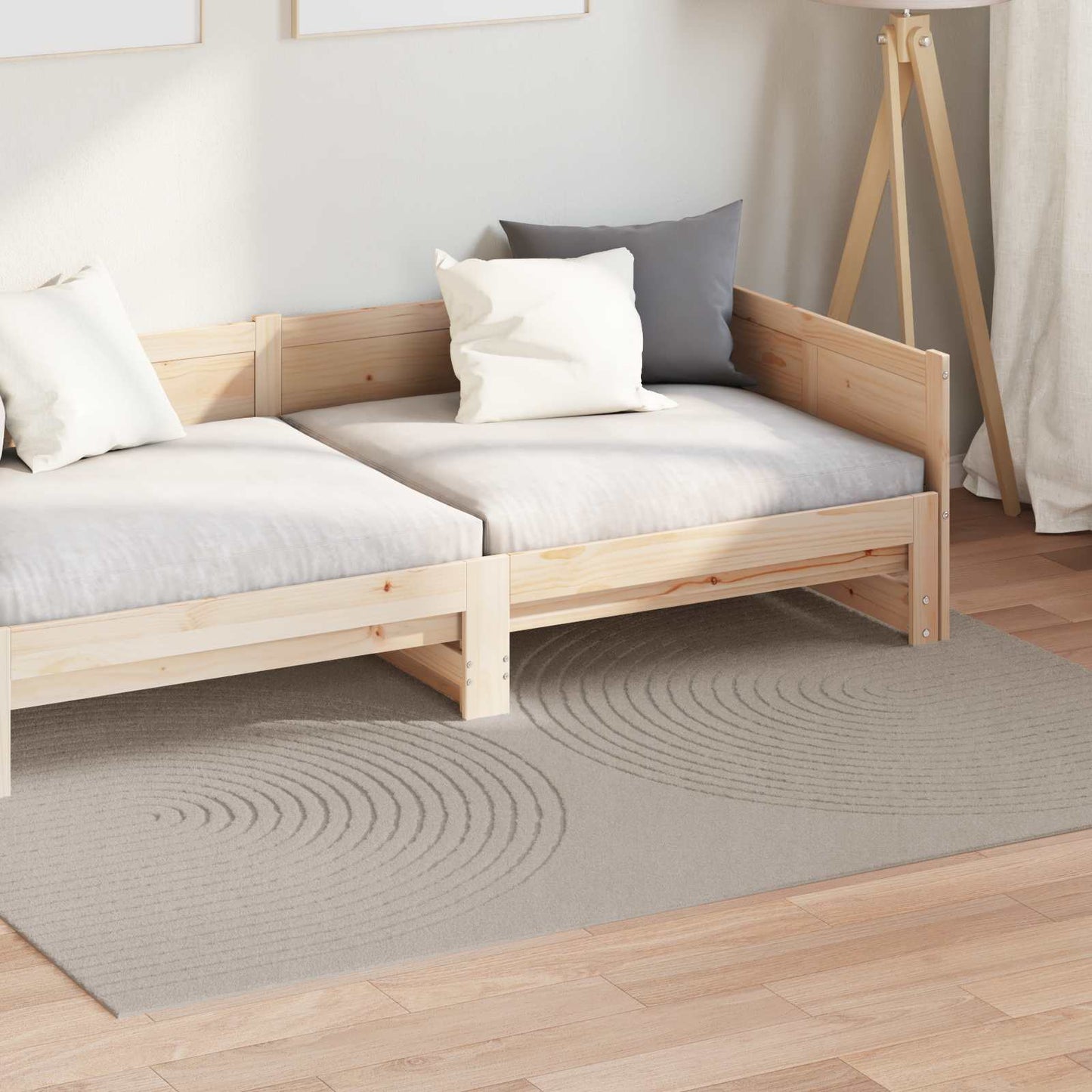 Vloerkleden Rechthoekig GALATI Beige 230 x 160 cm Polyester is nu te koop bij PeponiXL, paradijselijk wonen!