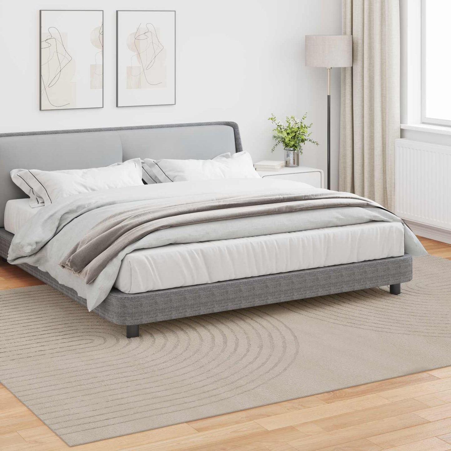 Vloerkleden Rechthoekig GALATI Beige 340 x 240 cm Polyester is nu te koop bij PeponiXL, paradijselijk wonen!