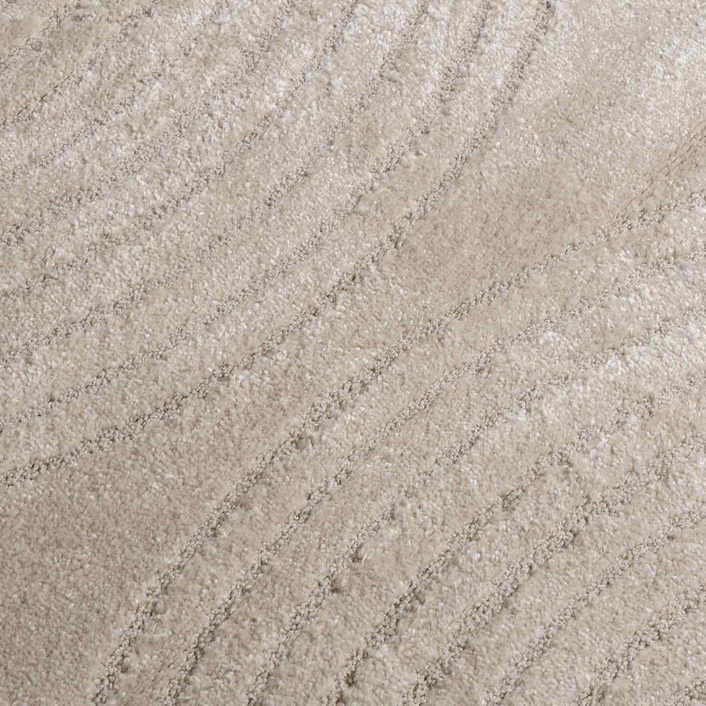 Vloerkleden Rond GALATI Beige Ø 200 CM Polyester is nu te koop bij PeponiXL, paradijselijk wonen!