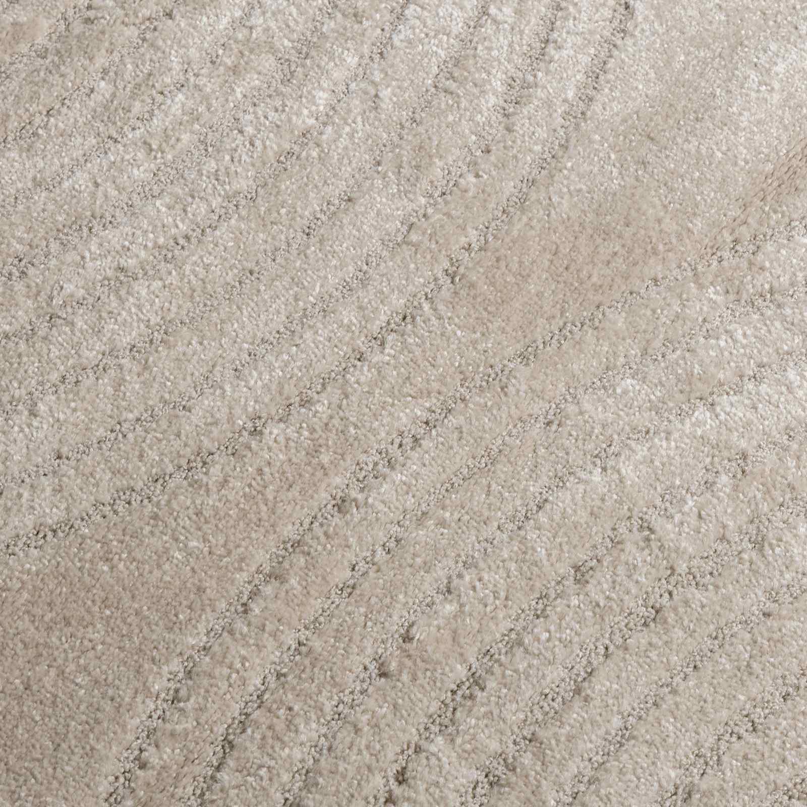 Vloerkleden Rond GALATI Beige Ø 200 CM Polyester is nu te koop bij PeponiXL, paradijselijk wonen!
