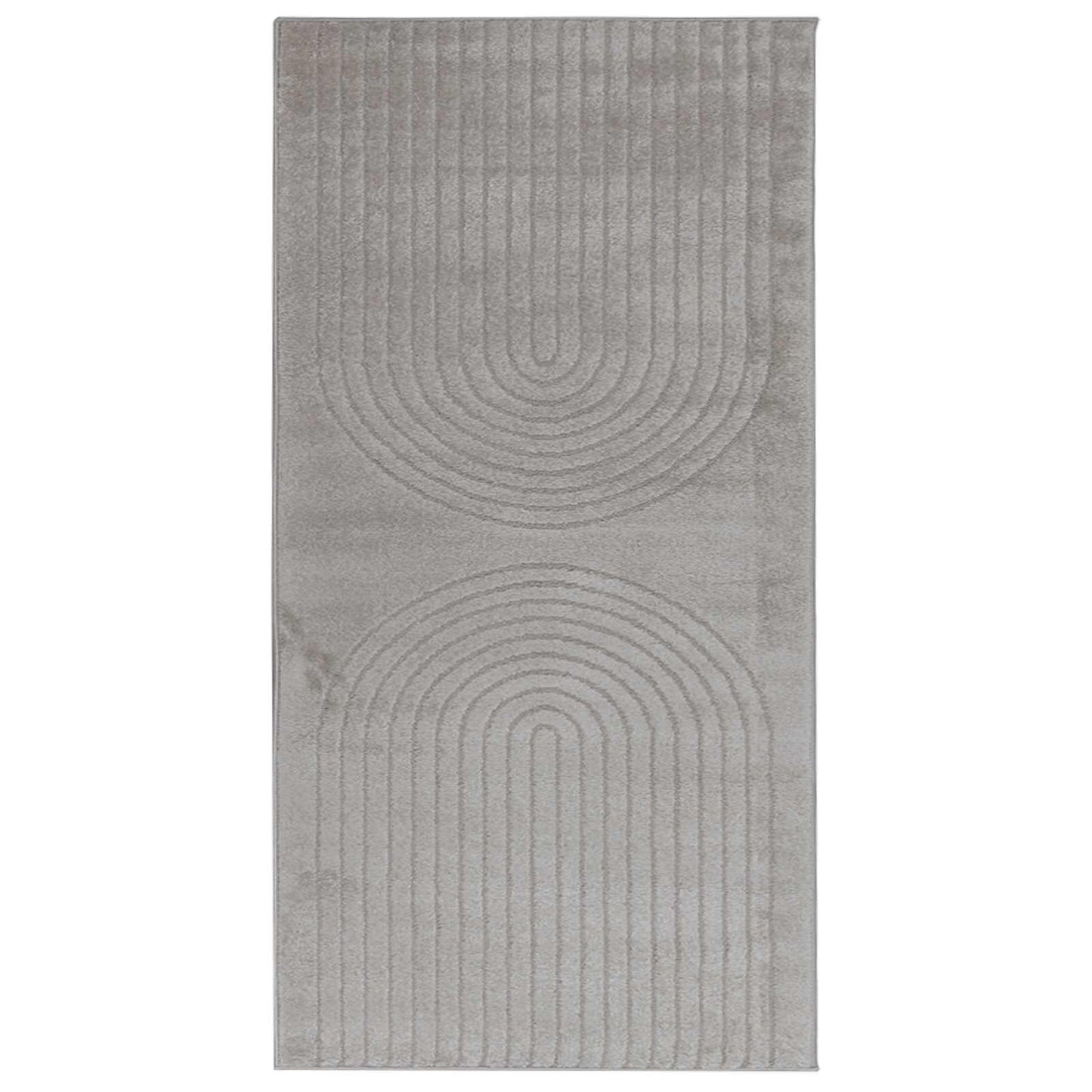 Vloerkleden Rechthoekig GALATI Grijs 150 x 80 cm Polyester is nu te koop bij PeponiXL, paradijselijk wonen!