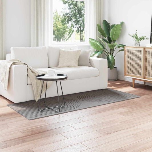 Vloerkleden Rechthoekig GALATI Grijs 200 x 80 cm Polyester is nu te koop bij PeponiXL, paradijselijk wonen!