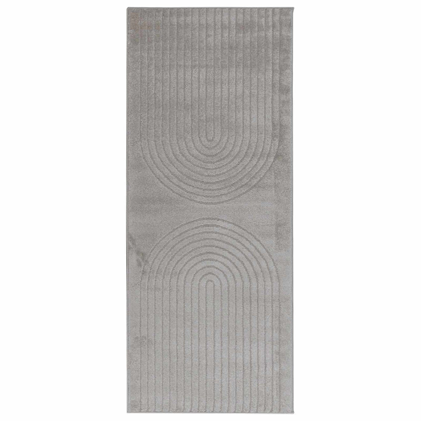 Vloerkleden Rechthoekig GALATI Grijs 200 x 80 cm Polyester is nu te koop bij PeponiXL, paradijselijk wonen!