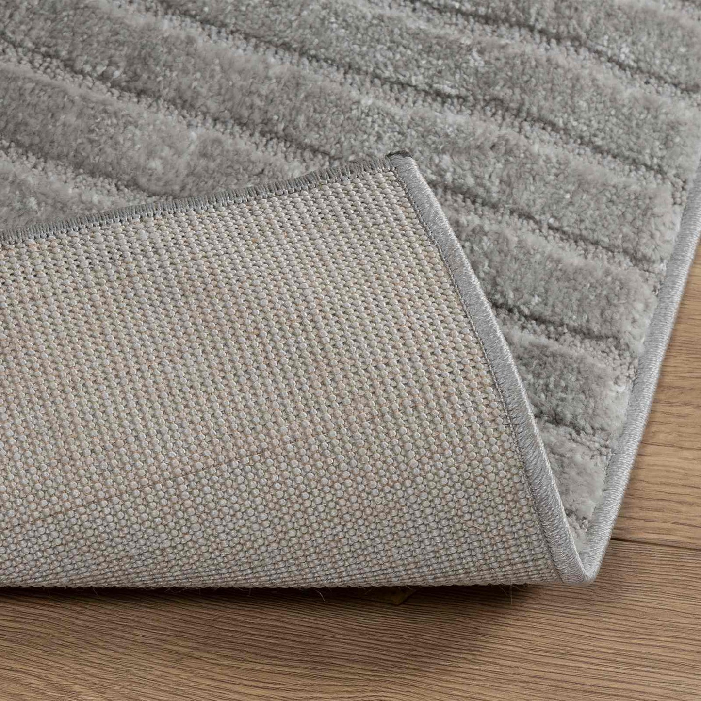 Vloerkleden Vierkant GALATI Grijs 240 x 240 cm Polyester is nu te koop bij PeponiXL, paradijselijk wonen!