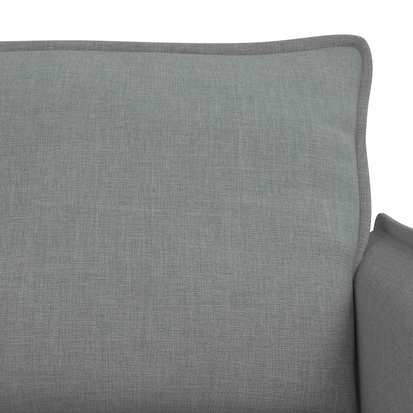 Bankstel 2 pcs Lichtgrijs 136 x 82 x 85 cm Stof is nu te koop bij PeponiXL, paradijselijk wonen!