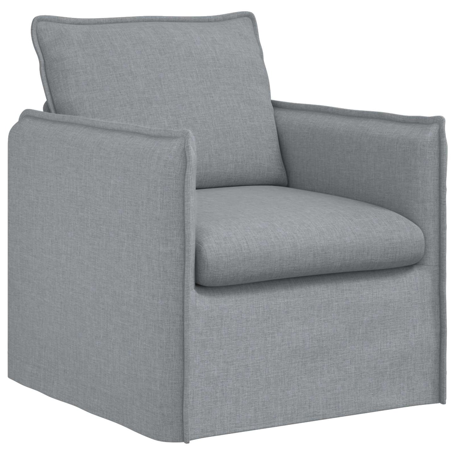 Bankstel 2 pcs Lichtgrijs 136 x 82 x 85 cm Stof is nu te koop bij PeponiXL, paradijselijk wonen!