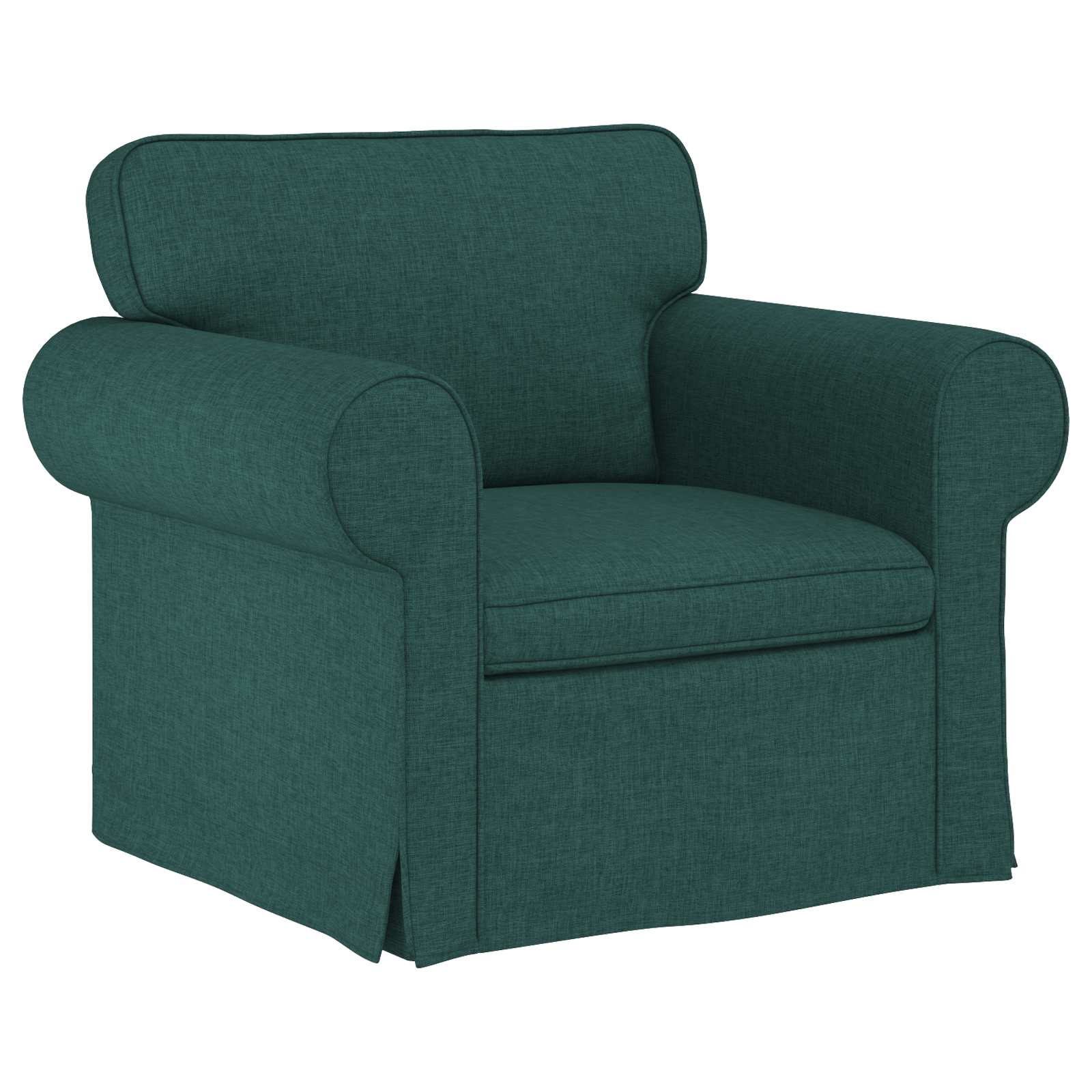 Bankstel 2 pcs Donkergroen 215 x 82 x 80 cm Stof is nu te koop bij PeponiXL, paradijselijk wonen!