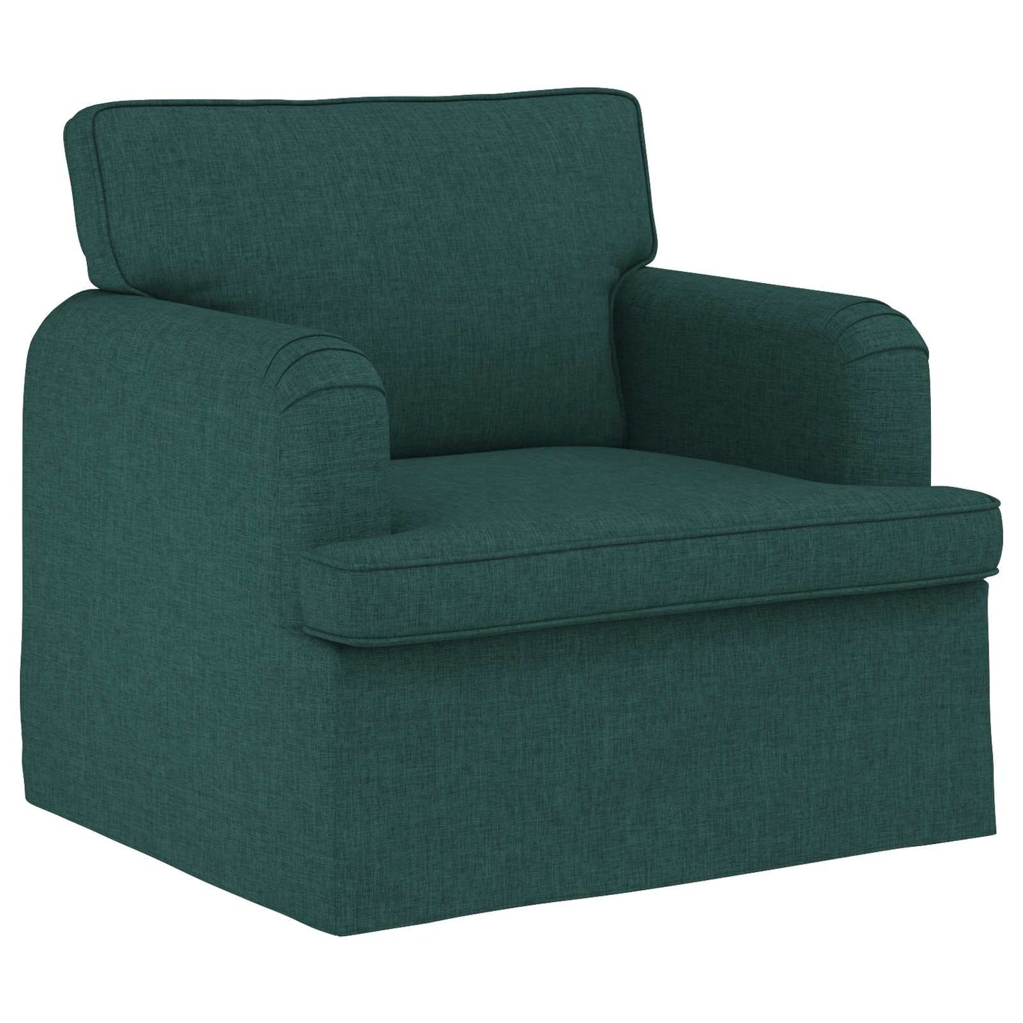 Bankstel 2 pcs Donkergroen 201 x 80 x 85 cm Stof is nu te koop bij PeponiXL, paradijselijk wonen!