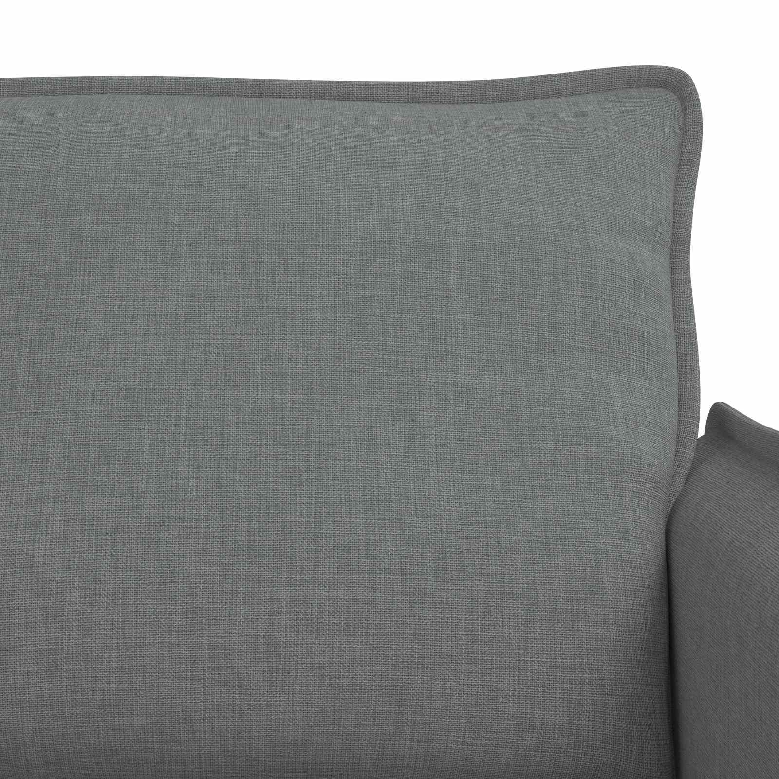 Bankstel 2 pcs Donkergrijs 196 x 82 x 85 cm Stof is nu te koop bij PeponiXL, paradijselijk wonen!