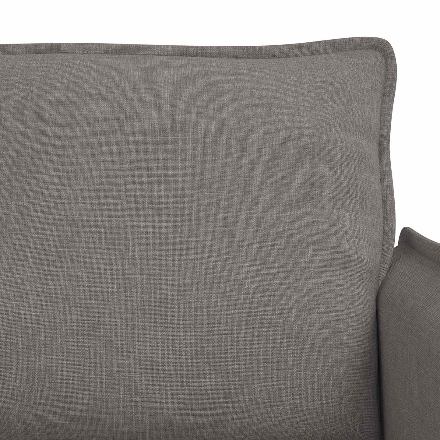 Bankstel 2 pcs Taupe 196 x 82 x 85 cm Stof is nu te koop bij PeponiXL, paradijselijk wonen!