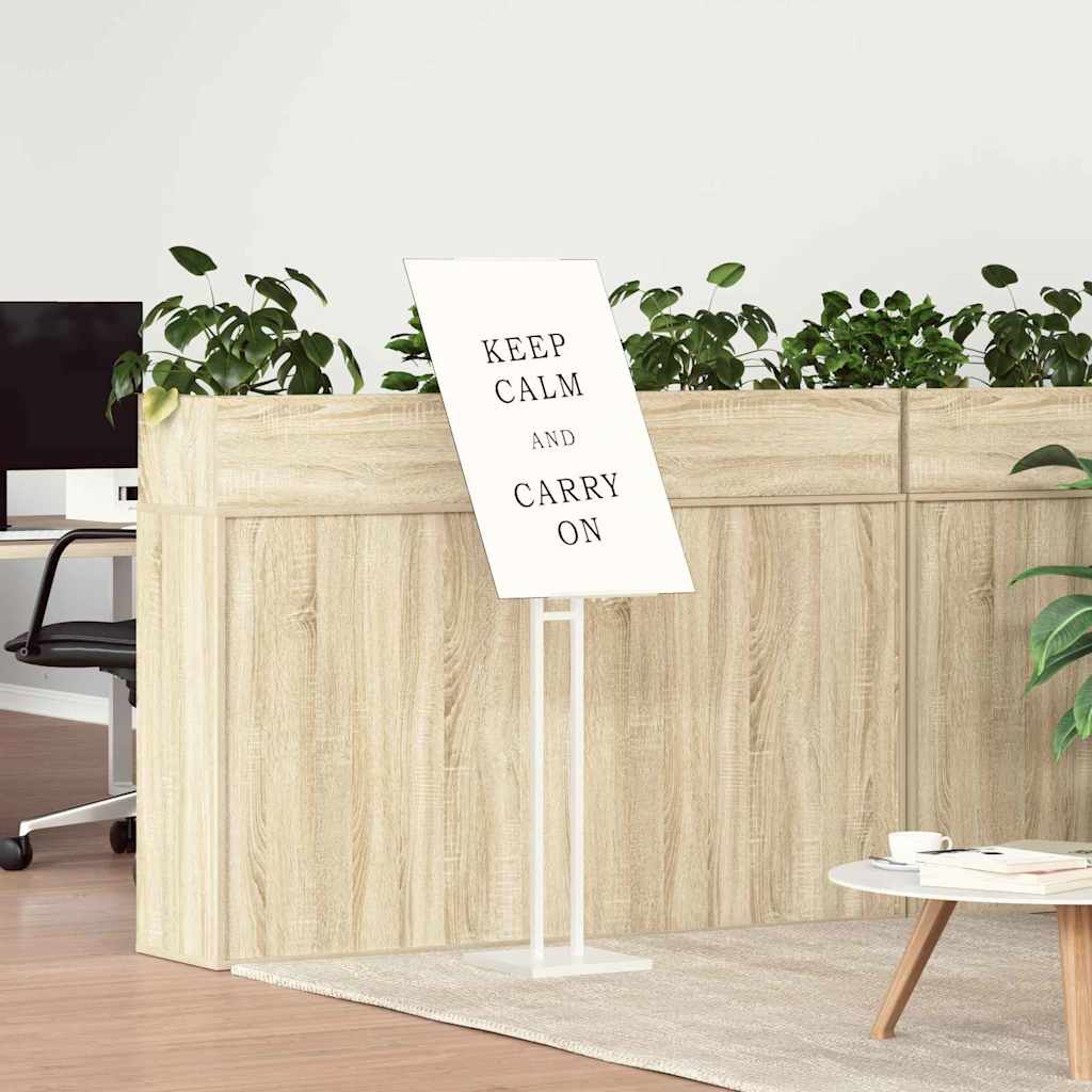 Beurs Displays 2 pcs Wit 26,5 x 26,5 x 150 cm Staal is nu te koop bij PeponiXL, paradijselijk wonen!