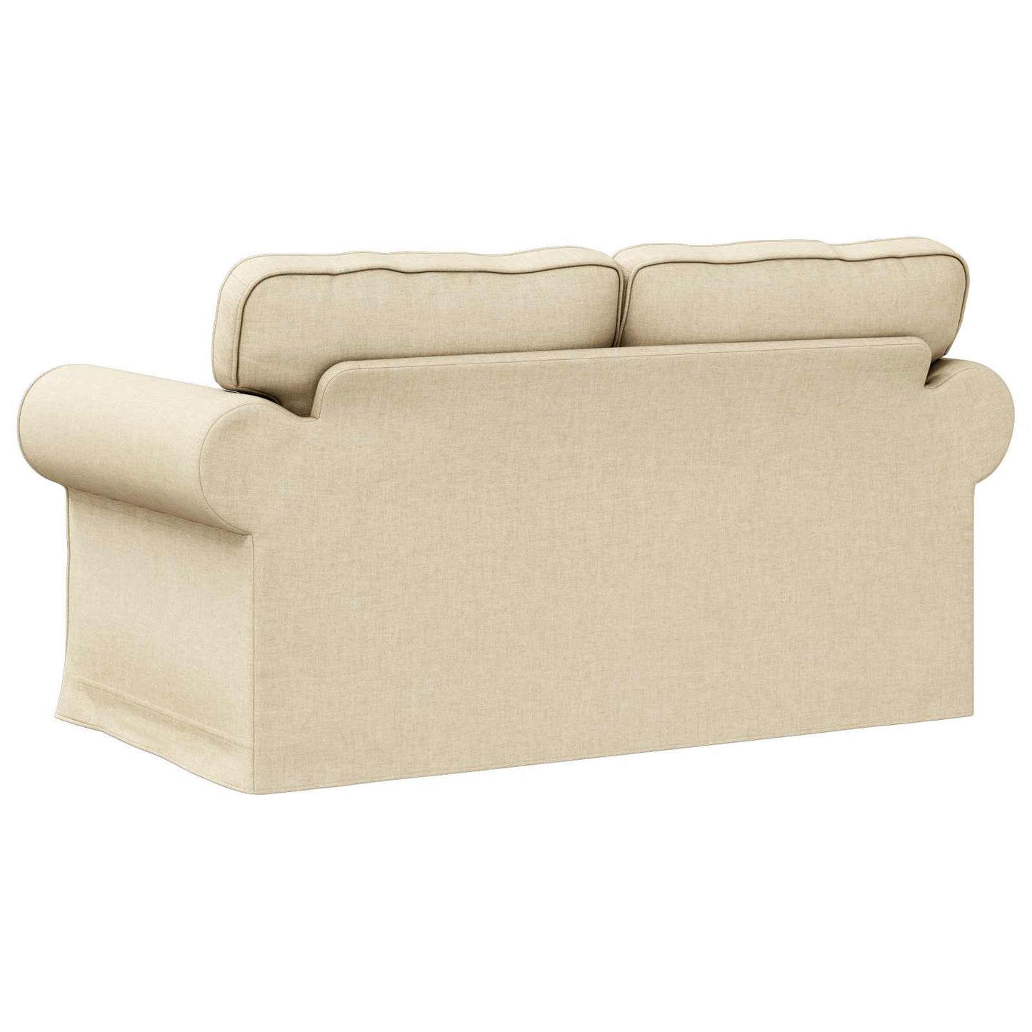 Bank Crème 155 x 82 x 80 cm Stof is nu te koop bij PeponiXL, paradijselijk wonen!