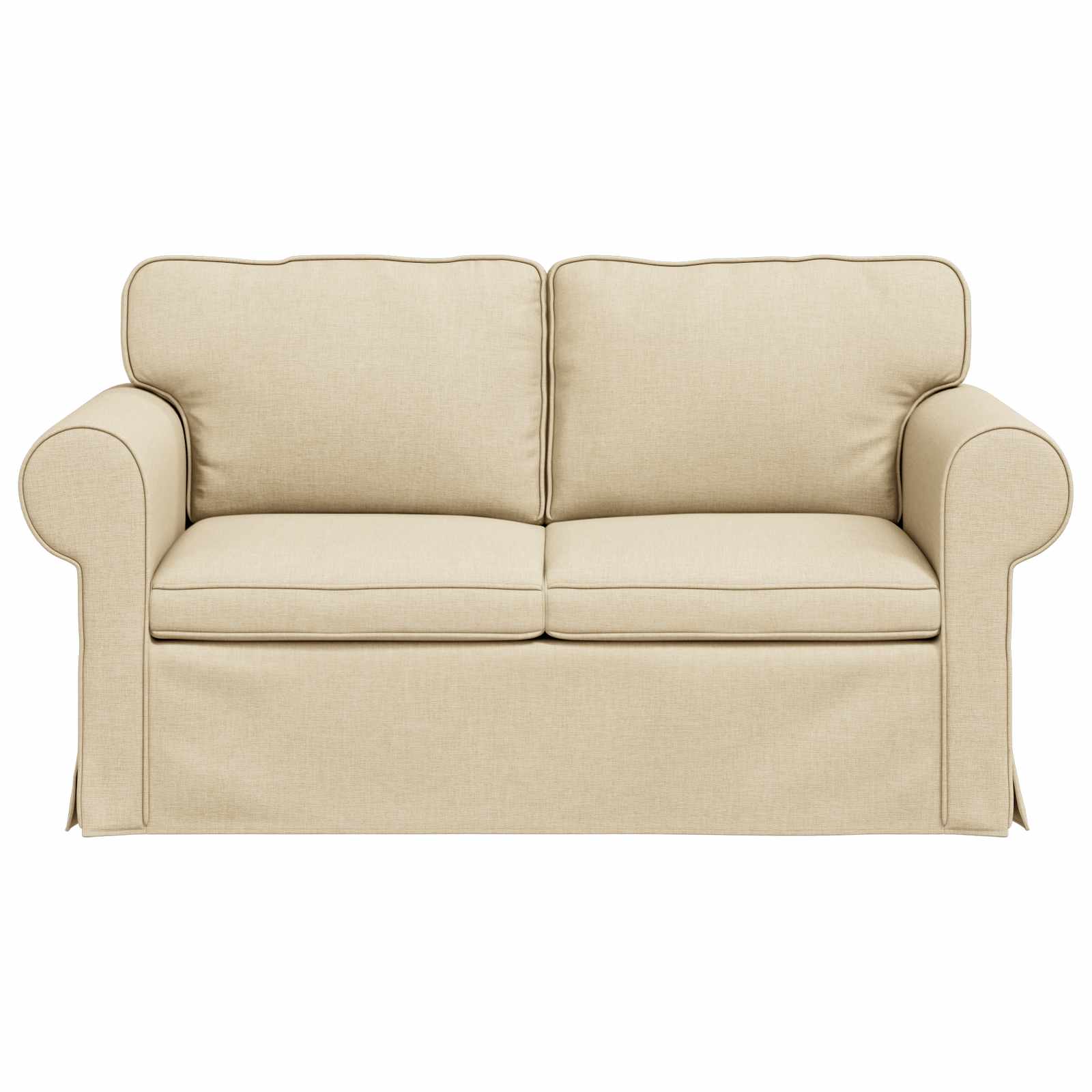 Bank Crème 155 x 82 x 80 cm Stof is nu te koop bij PeponiXL, paradijselijk wonen!