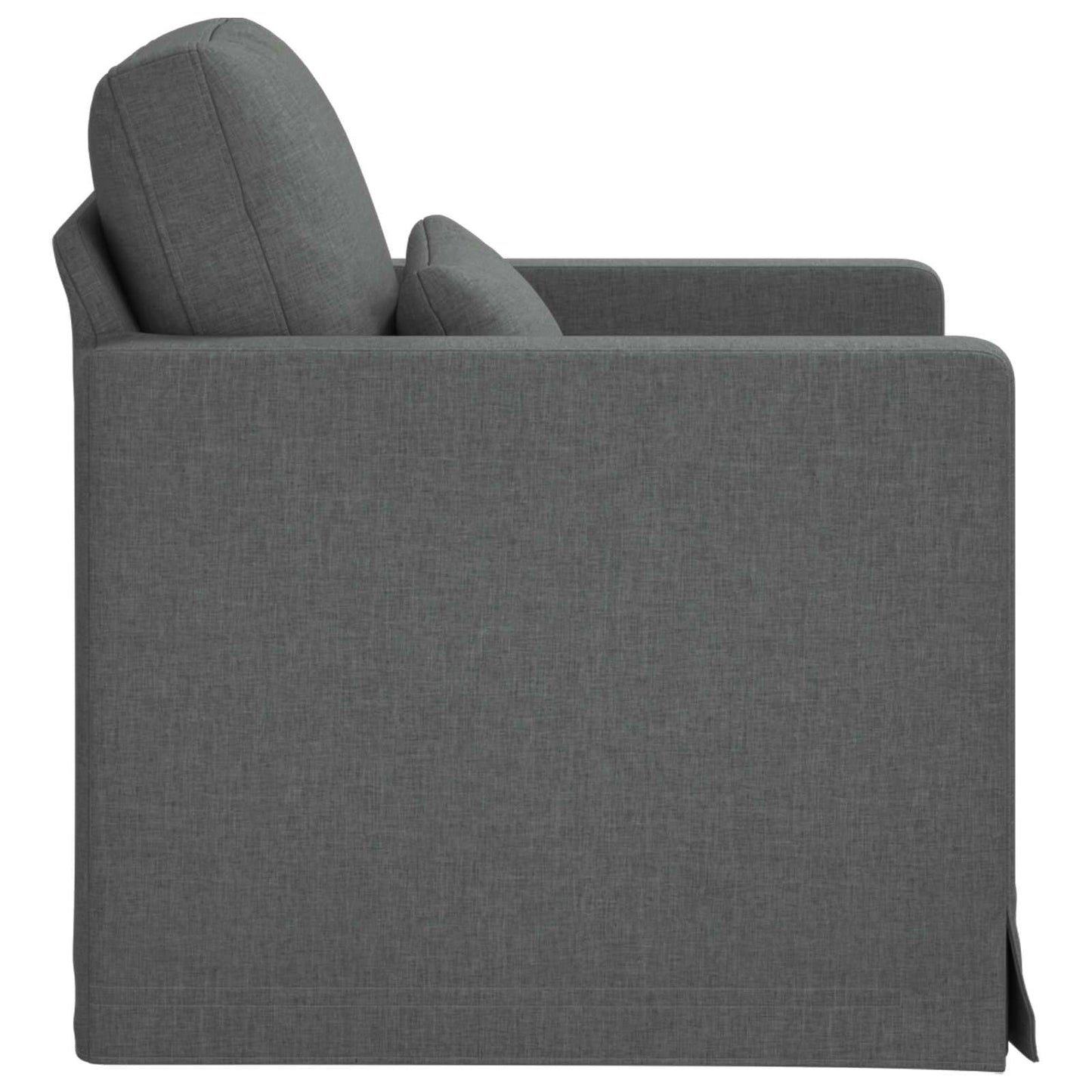 Bank Donkergrijs 78 x 78 x 80 cm Stof is nu te koop bij PeponiXL, paradijselijk wonen!