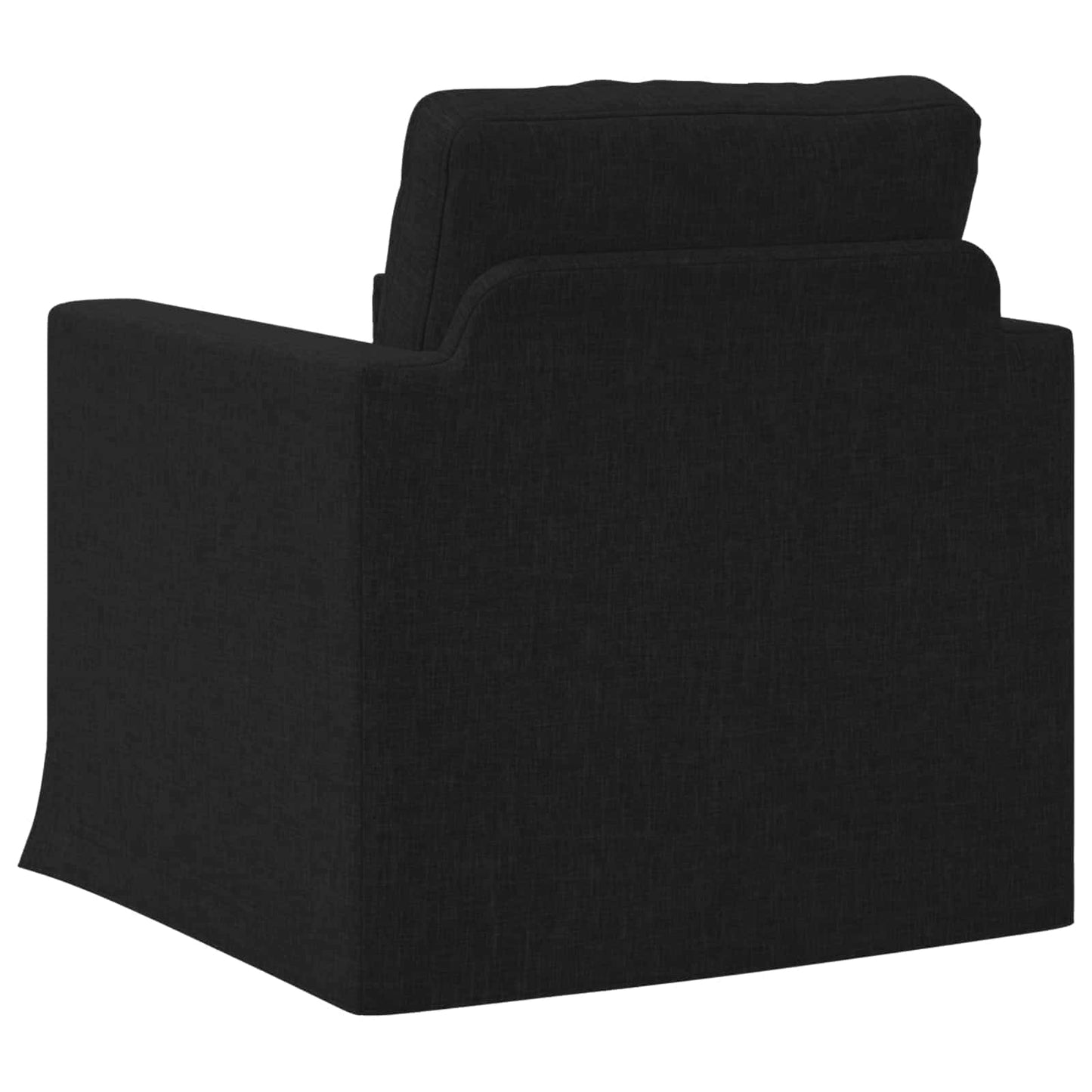 Bank Zwart 78 x 78 x 80 cm Stof is nu te koop bij PeponiXL, paradijselijk wonen!