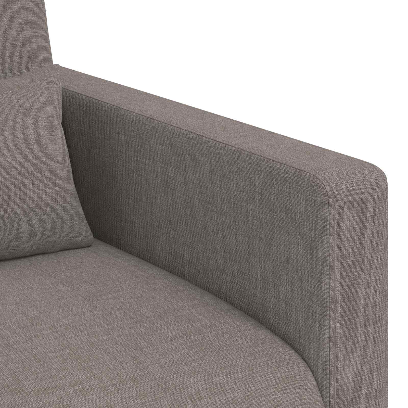 Bank Taupe 78 x 78 x 80 cm Stof is nu te koop bij PeponiXL, paradijselijk wonen!