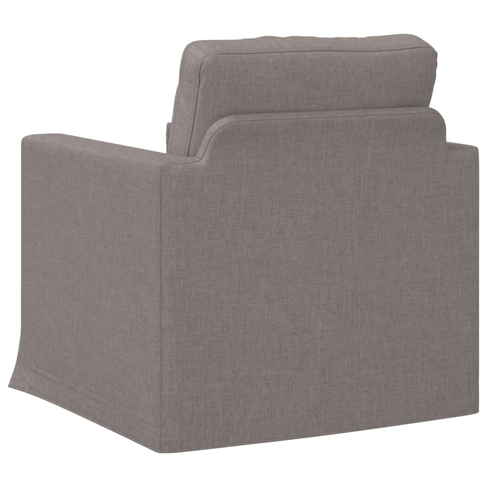Bank Taupe 78 x 78 x 80 cm Stof is nu te koop bij PeponiXL, paradijselijk wonen!