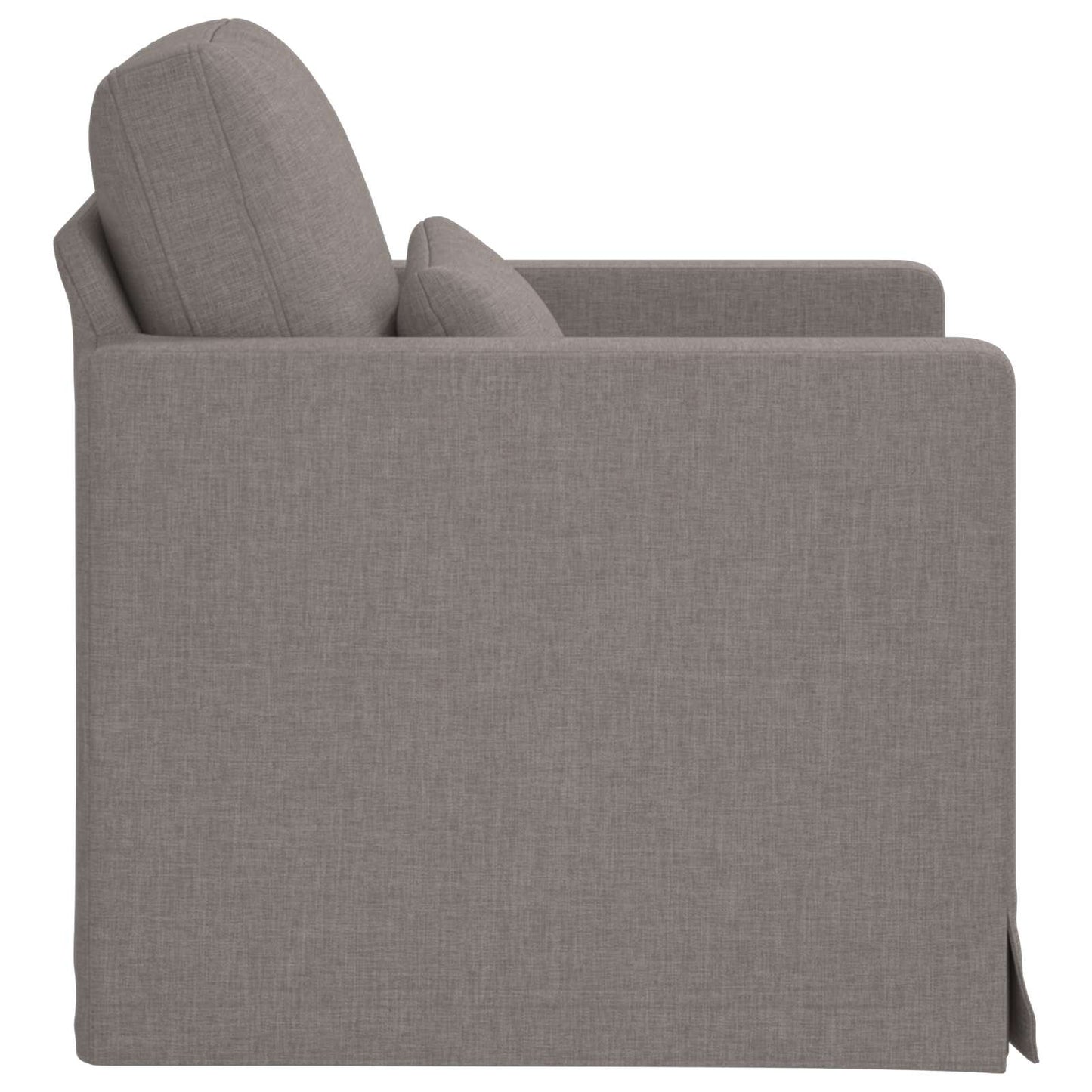 Bank Taupe 78 x 78 x 80 cm Stof is nu te koop bij PeponiXL, paradijselijk wonen!
