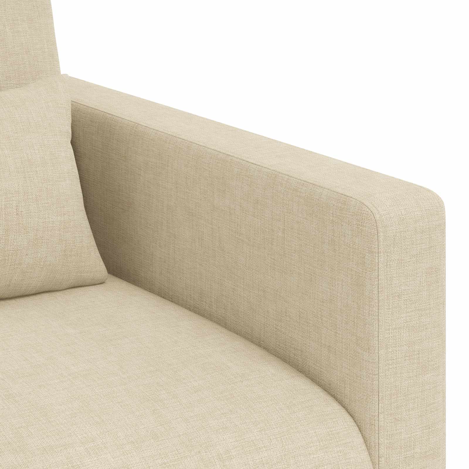 Bank Crème 78 x 78 x 80 cm Stof is nu te koop bij PeponiXL, paradijselijk wonen!