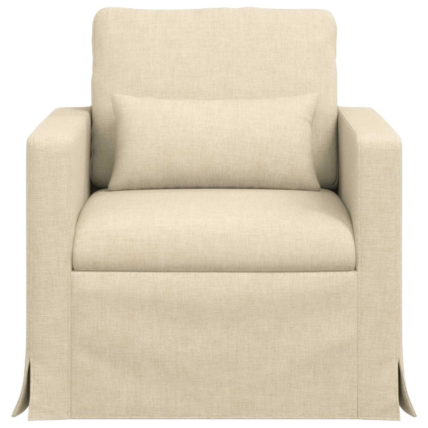 Bank Crème 78 x 78 x 80 cm Stof is nu te koop bij PeponiXL, paradijselijk wonen!