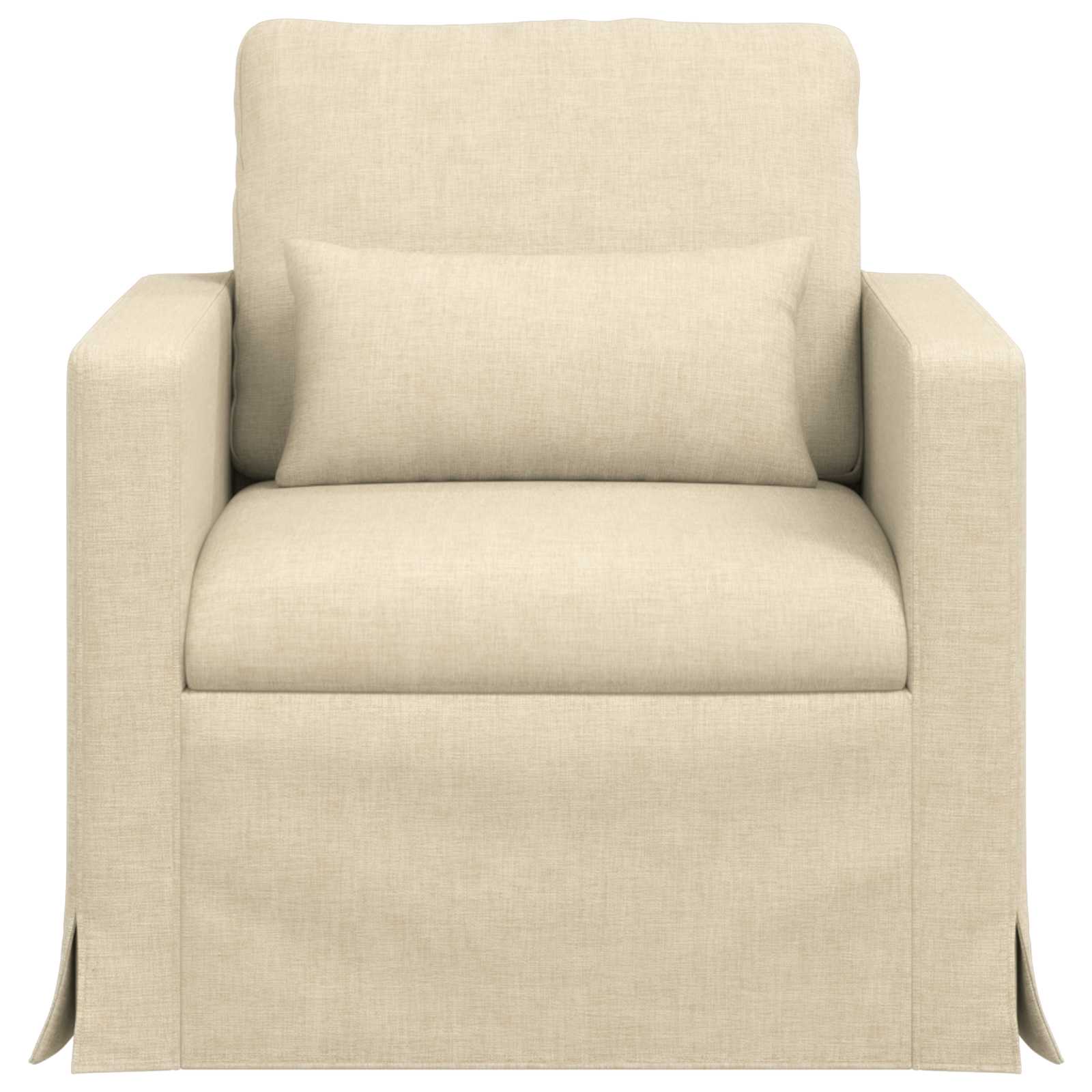 Bank Crème 78 x 78 x 80 cm Stof is nu te koop bij PeponiXL, paradijselijk wonen!