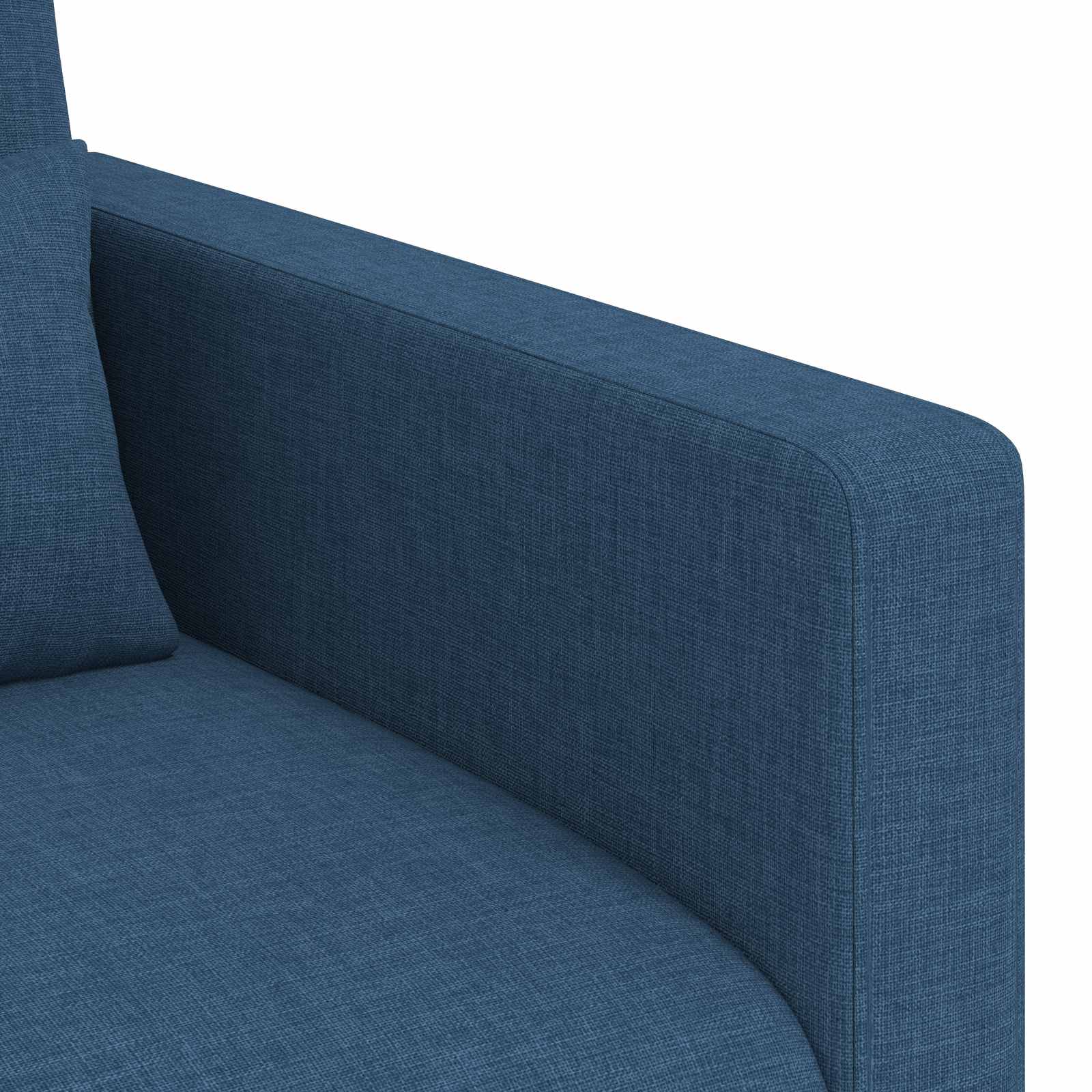 Bank Blauw 78 x 78 x 80 cm Stof is nu te koop bij PeponiXL, paradijselijk wonen!