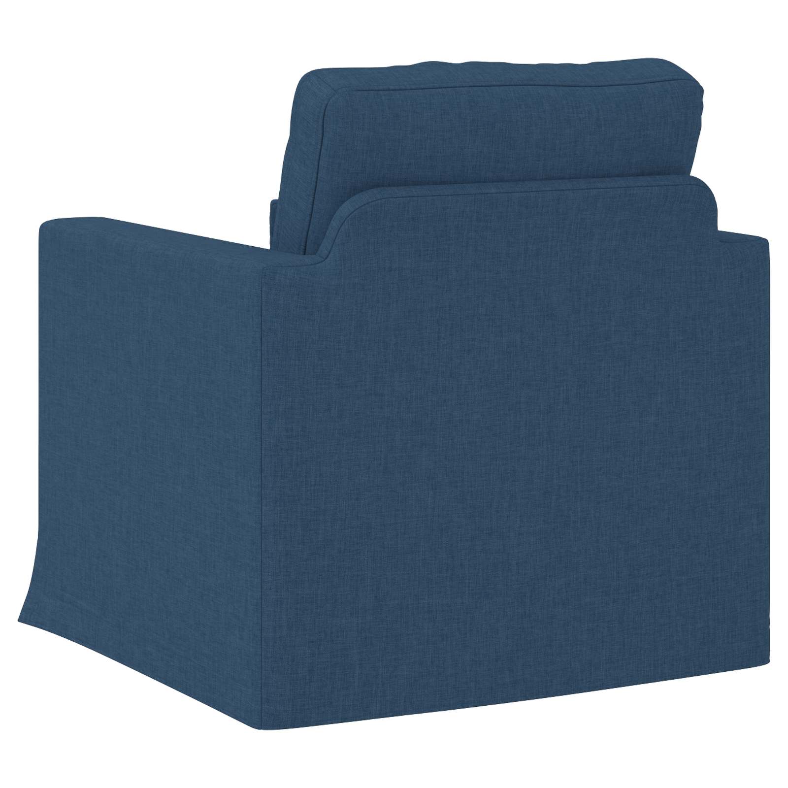 Bank Blauw 78 x 78 x 80 cm Stof is nu te koop bij PeponiXL, paradijselijk wonen!