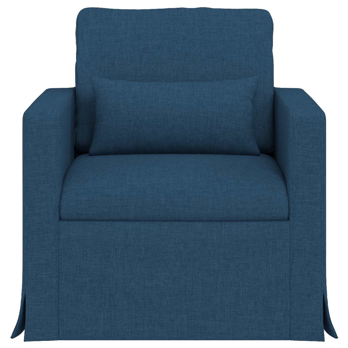 Bank Blauw 78 x 78 x 80 cm Stof is nu te koop bij PeponiXL, paradijselijk wonen!