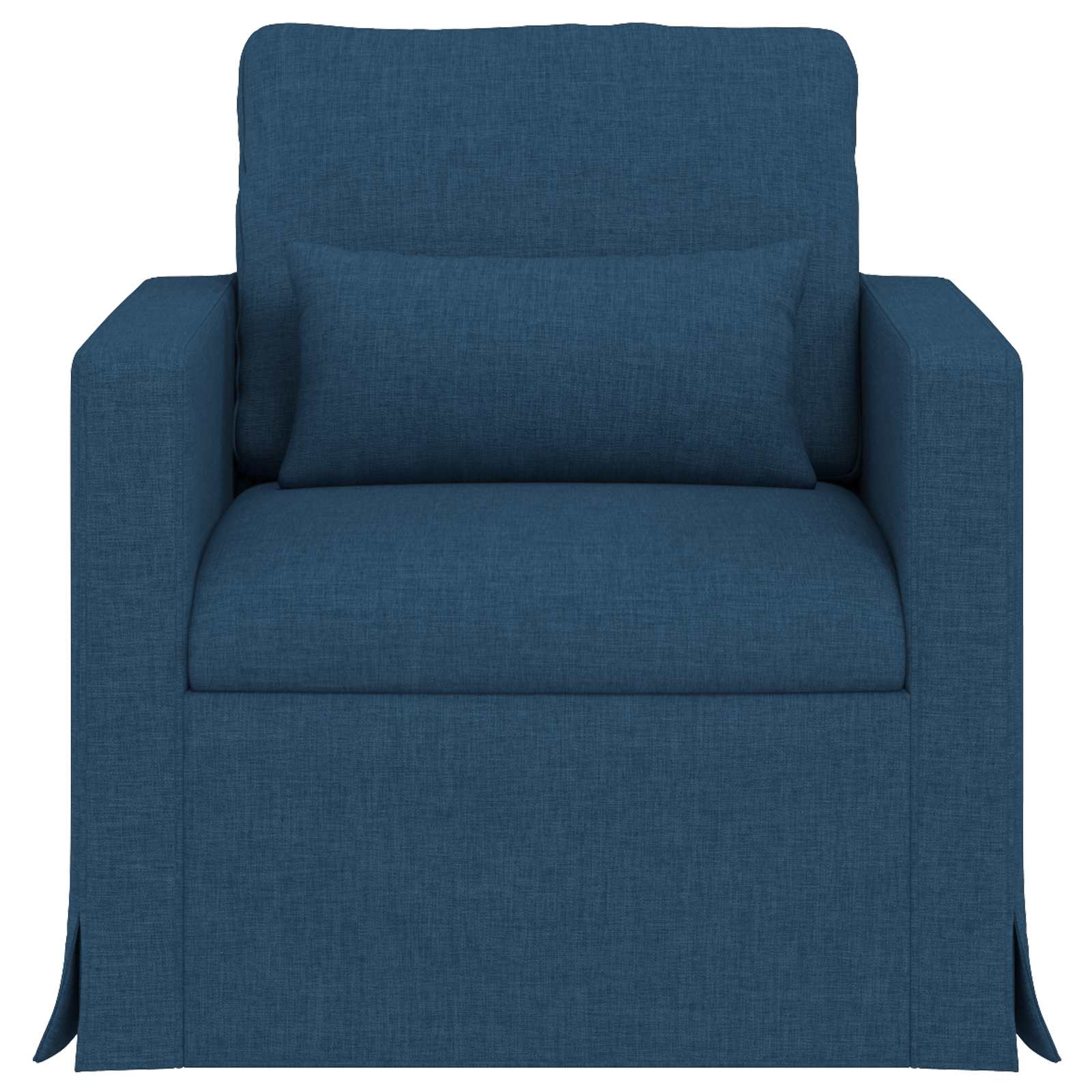 Bank Blauw 78 x 78 x 80 cm Stof is nu te koop bij PeponiXL, paradijselijk wonen!