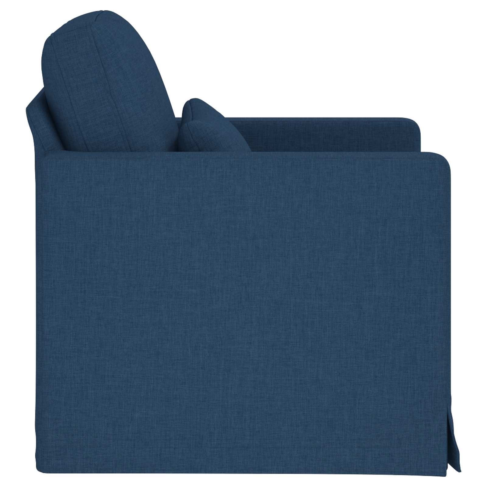 Bank Blauw 78 x 78 x 80 cm Stof is nu te koop bij PeponiXL, paradijselijk wonen!