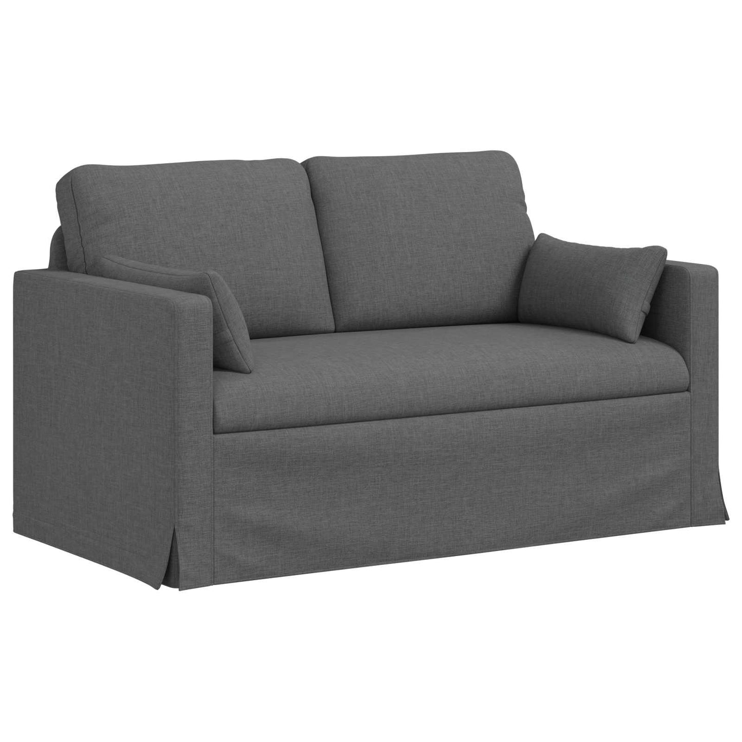 Bank Donkergrijs 139 x 78 x 80 cm Stof is nu te koop bij PeponiXL, paradijselijk wonen!