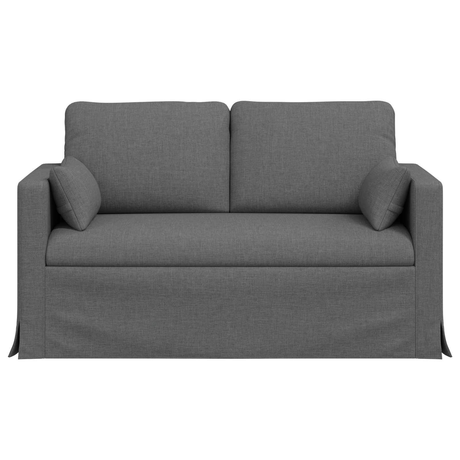 Bank Donkergrijs 139 x 78 x 80 cm Stof is nu te koop bij PeponiXL, paradijselijk wonen!