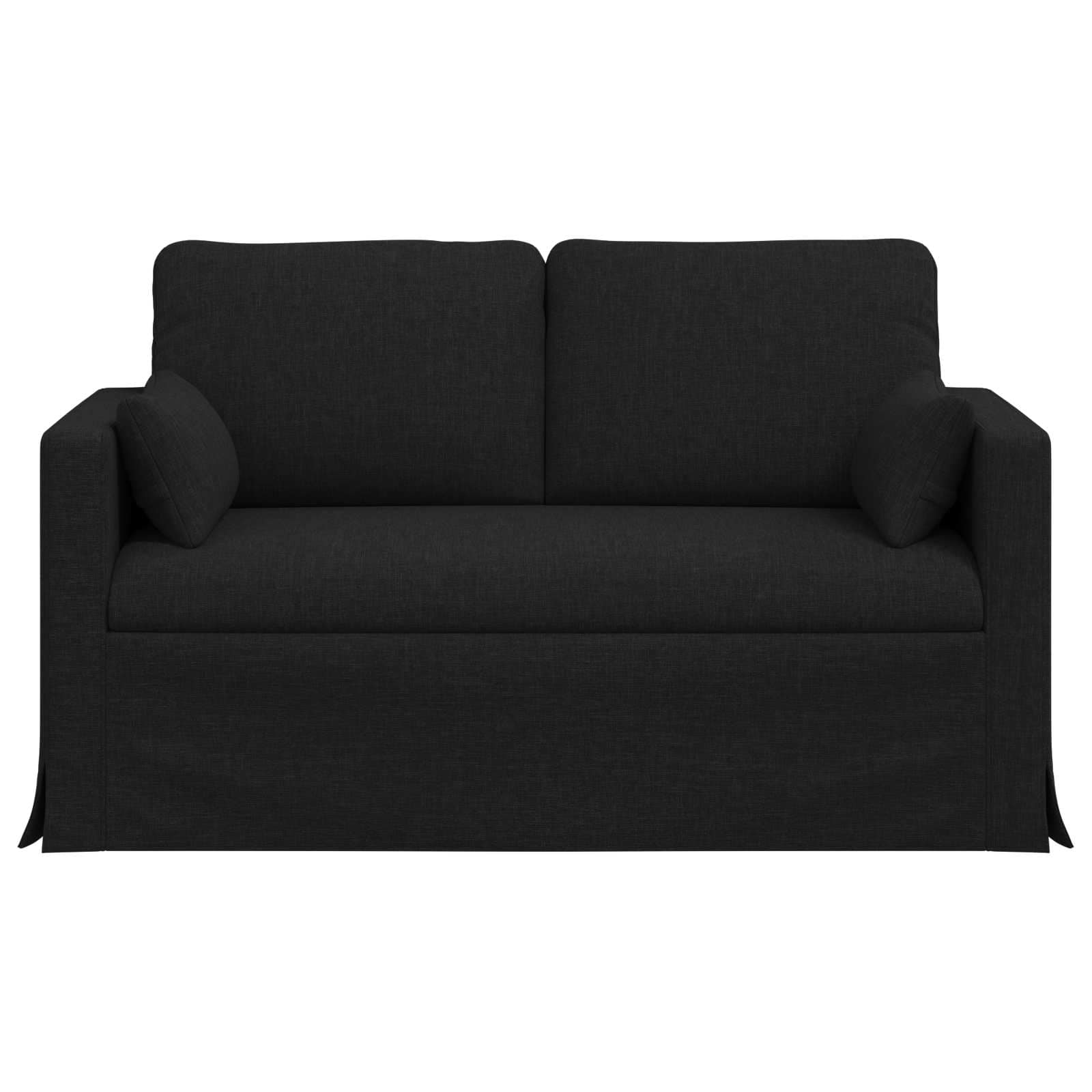Bank Zwart 139 x 78 x 80 cm Stof is nu te koop bij PeponiXL, paradijselijk wonen!
