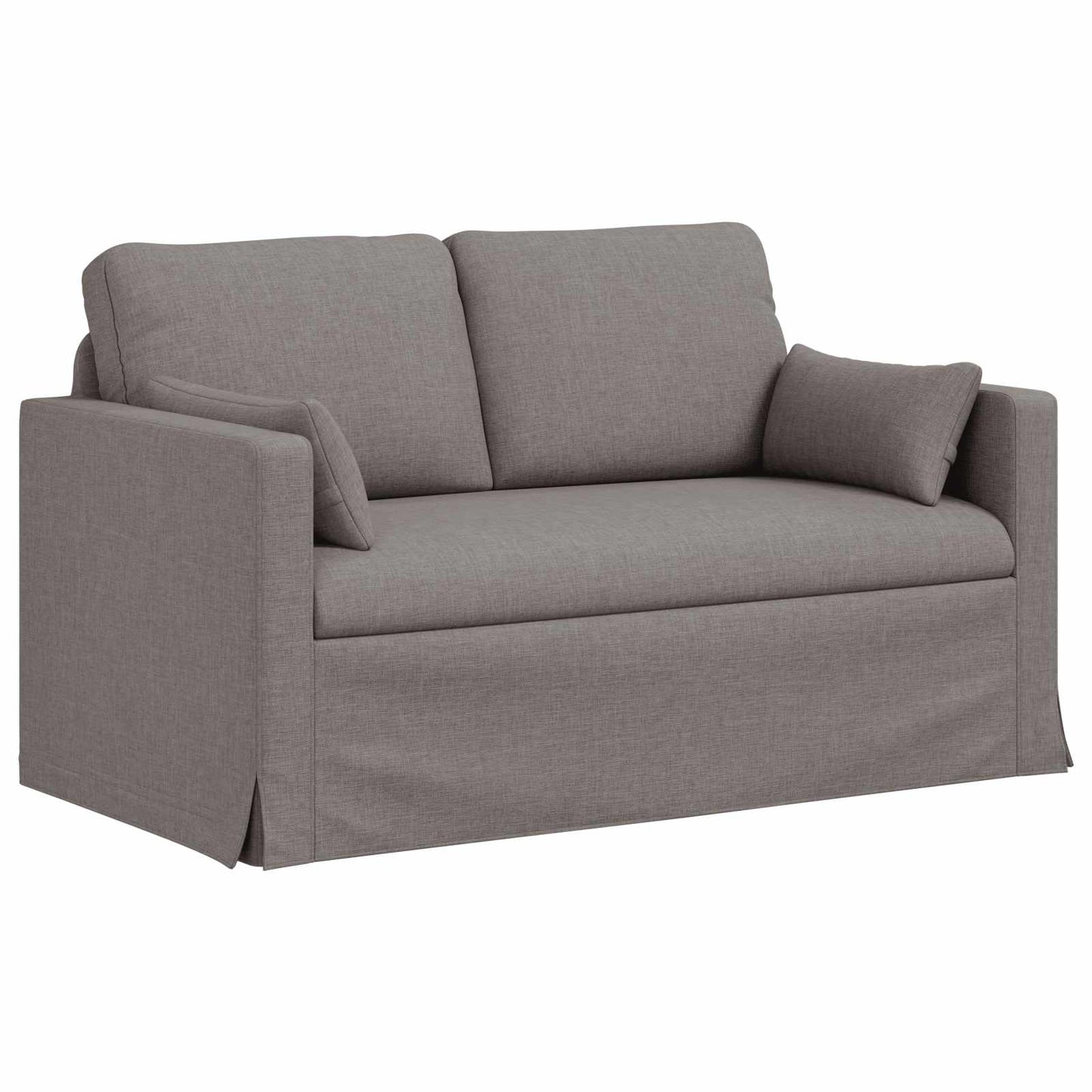 Bank Taupe 139 x 78 x 80 cm Stof is nu te koop bij PeponiXL, paradijselijk wonen!