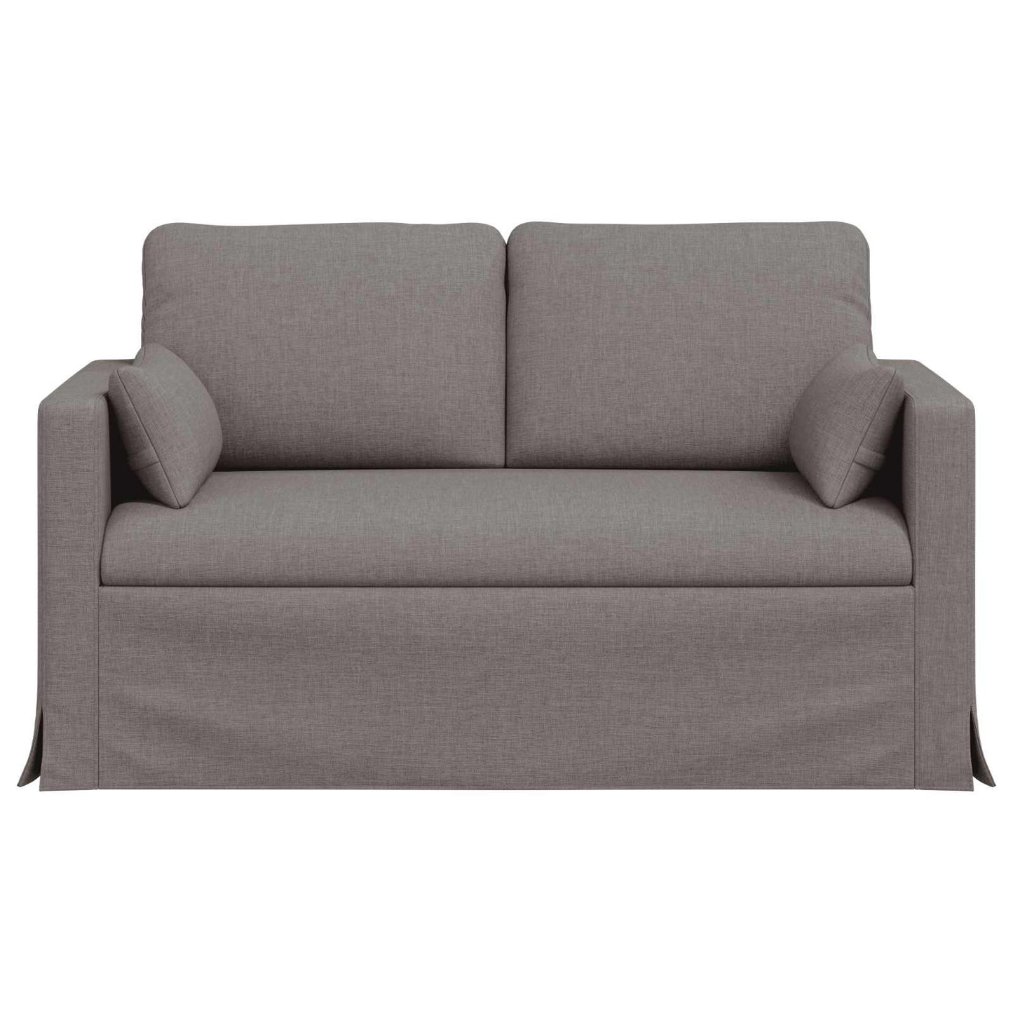 Bank Taupe 139 x 78 x 80 cm Stof is nu te koop bij PeponiXL, paradijselijk wonen!